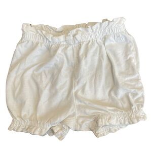 GAP white ruffle bloomers 6-12 months